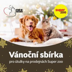 Vánoční sbírka Super zoo v Čelákovicích